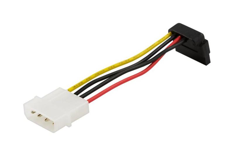 DELTACO Intern Strømkabel til Serial ATA og Molex