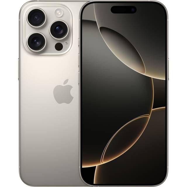 Apple iPhone 16 Pro (128GB) - Uden abonnement, naturligt titanium