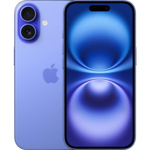 Apple iPhone 16 (128GB Ultramarine) - Uden abonnement