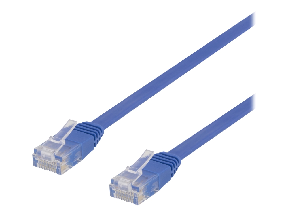 Deltaco 5M Cat 6 UTP RJ45 Patchkabel - Blå