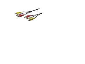 Goobay 50380 RCA-kabel, 1,5 M, Rød/Hvid/Gul - Tilbud!