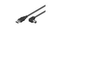 Goobay USB 2.0 A-B Kabel, 2m, Sort - Hurtig Levering!