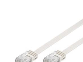 Goobay 5 M Cat5e Netværkskabel U/UTP - Hvid