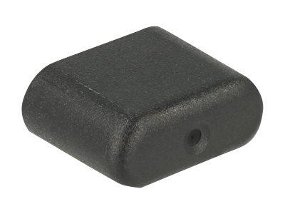 Støvdække til USB Type-C Han - Sort (10 stk) fra Delock