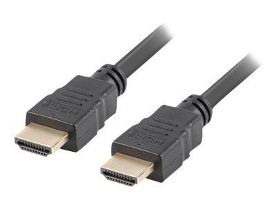 Hurtigt HDMI-kabel med Ethernet - 1 m - 4K support