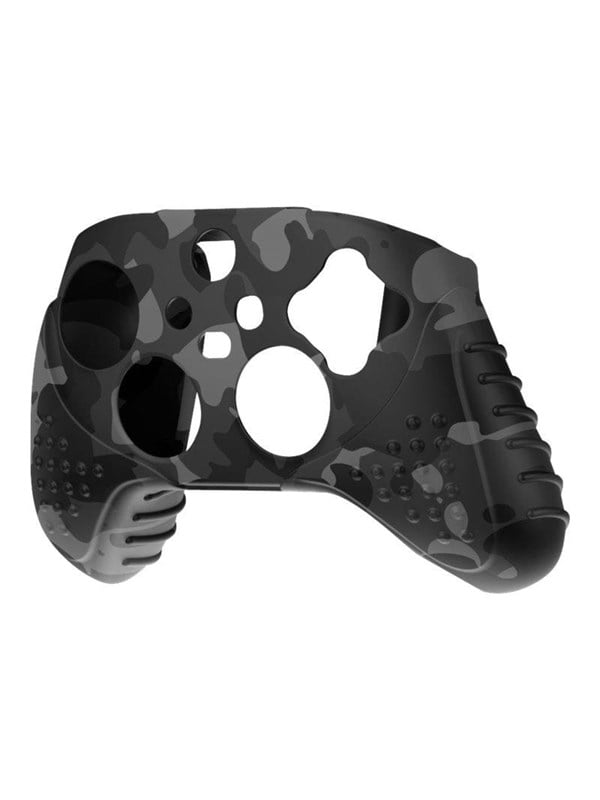 Xbox Protective Silicone Skin   Gray Camo fra Piranha