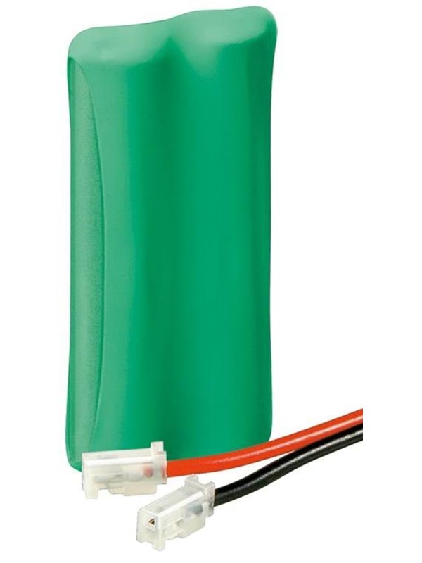 2x AAA (mikro) HR03 650 mAh NiMH Batteri - Grøn