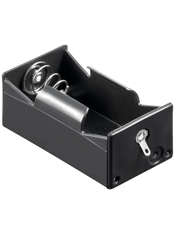 1x D (Mono) Batteri Holder fra Pro - Fantastisk tilbud!