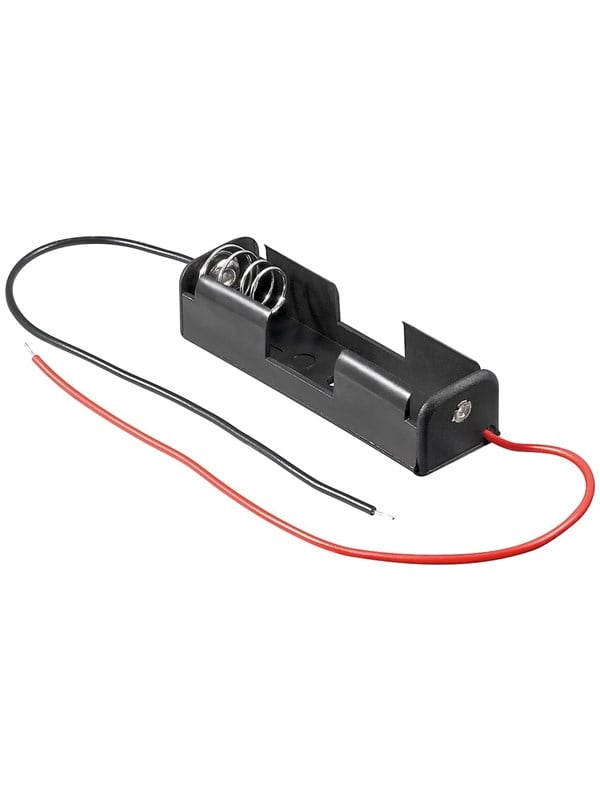 1x AA (Mignon) Batteriholder fra Pro - Kvalitet til gode priser!