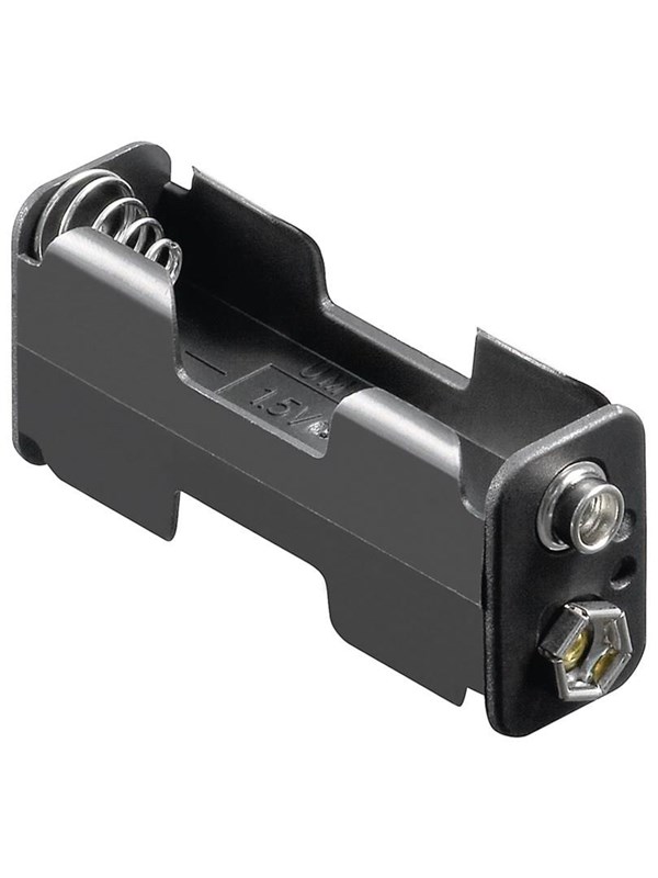 2x AA Batteriholder fra Pro - Perfekt til dit udstyr