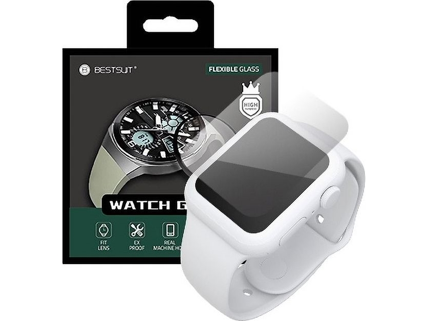Fleksibelt Hybridglas til iWatch 4/5 - Beskyt din skærm!