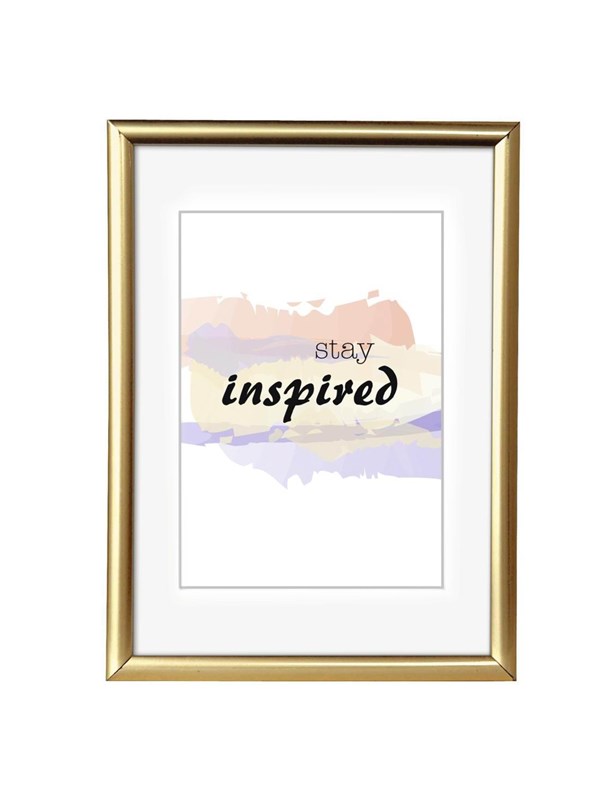 "madrid" Plastic Frame Gold 20 X 30 Cm fra Hama