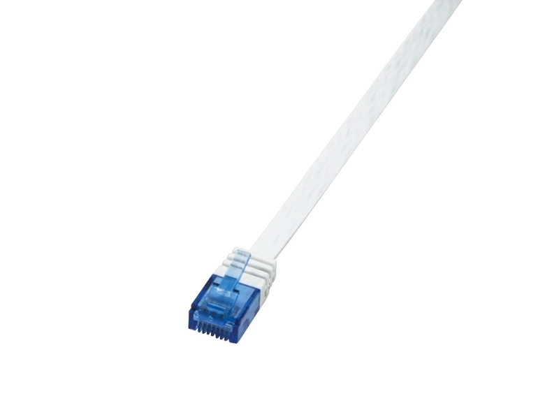 0.5m Cat6 U Utp Rj45, 0,5 M, Cat6, U Utp (utp), Rj 45, Rj 45, Hvid fra Logilink