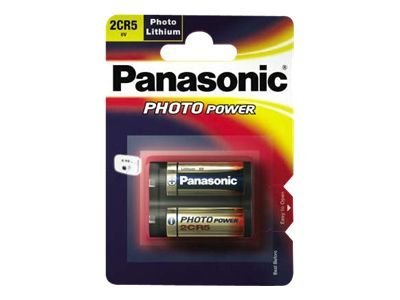 2cr 5l 1bp   Batteri 2cr5   Li   1400 Mah fra Panasonic