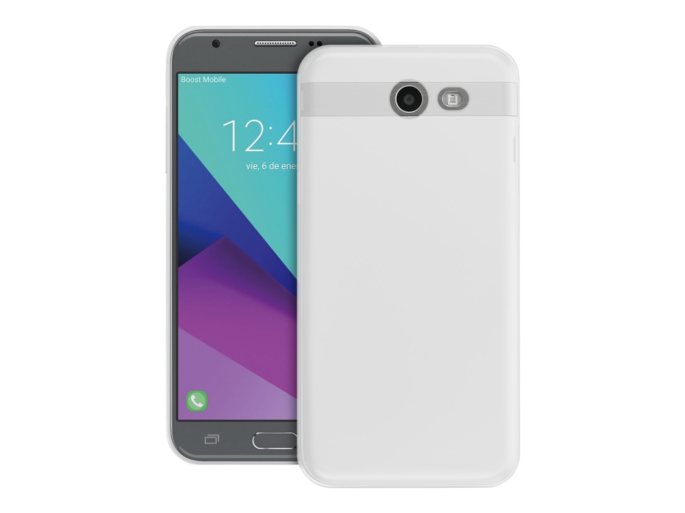 0.3   Bagsidecover Til Mobiltelefon   Silicone, Termoplastisk Polyuretan (tpu)   Gennemsigtig, Semi Transparent   For Samsung Galaxy J5 (2017) fra Puro