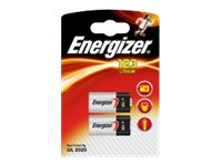 123   Batteri 2 X Cr123a   Li   1500 Mah fra Energizer