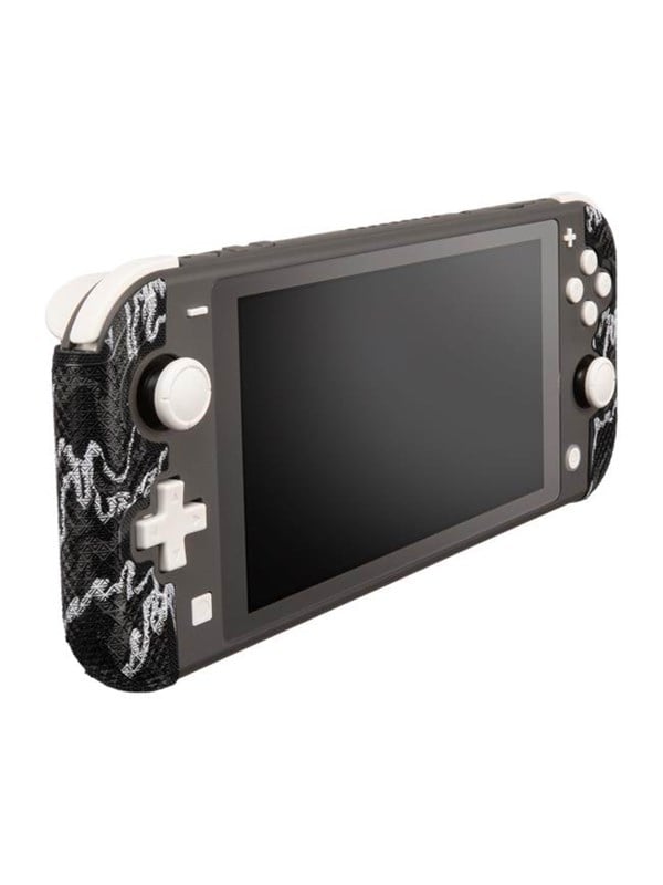 Dsp Controller Grip For Nintendo Switch Lite   Black Camo   Miscellaneous Tilbehør Til Spillekonsol   Nintendo Switch Lite fra Lizard Skins