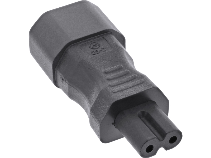 16723c, C14, C7, 2,5 A, Sort, Hanstik Hunstik, Polybag fra Inline