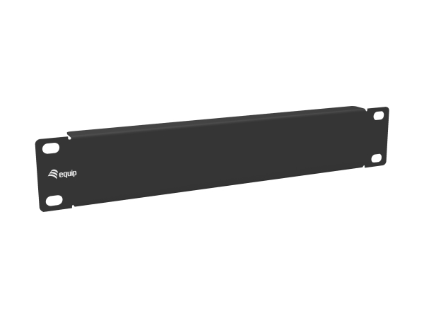 327530, Blankt Panel, Sort, Stål, 1u, Kina, 25,4 Mm fra Equip