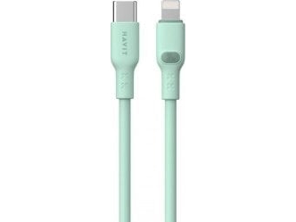 Kabel   Typ C Lightning Cb6281 1.0m (zielony) fra Havit