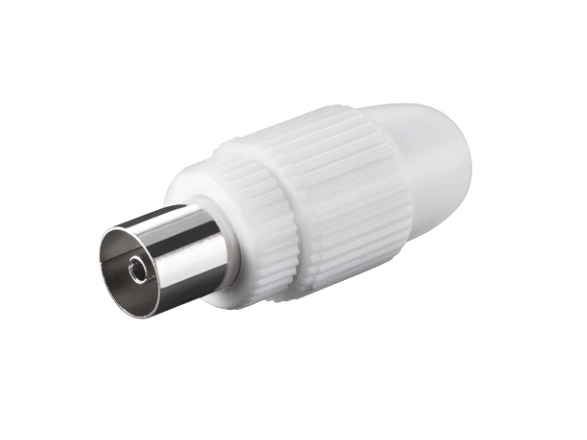 11501, Iec, Iec, Hunstik, Hvid, Plast, 1,59 Cm fra Goobay