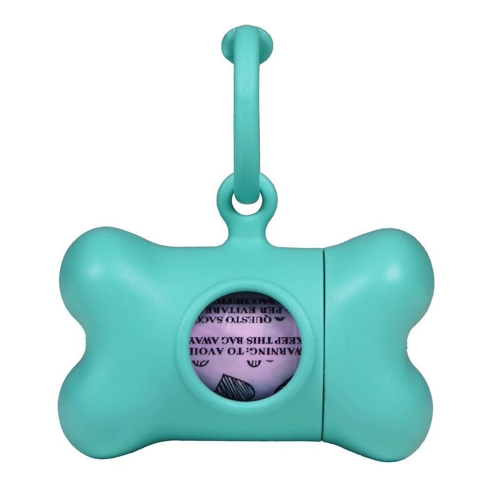 Kæledyr Posebeholder   Bon Ton Nano Classic Hund Akvamarin Genbrugt Plastik (6 X 3 X 4 Cm) fra United Pets