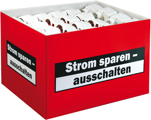 1508070001, Hvid, Ip20, 100 Mm, 100 Mm, 60 Mm, 80 G fra Brennenstuhl