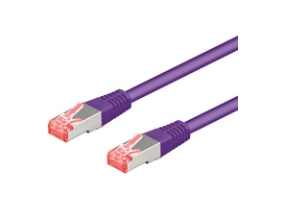 1.5m Cat6a 150, 1,5 M, Cat6a, Rj 45, Rj 45, Violet fra Goobay