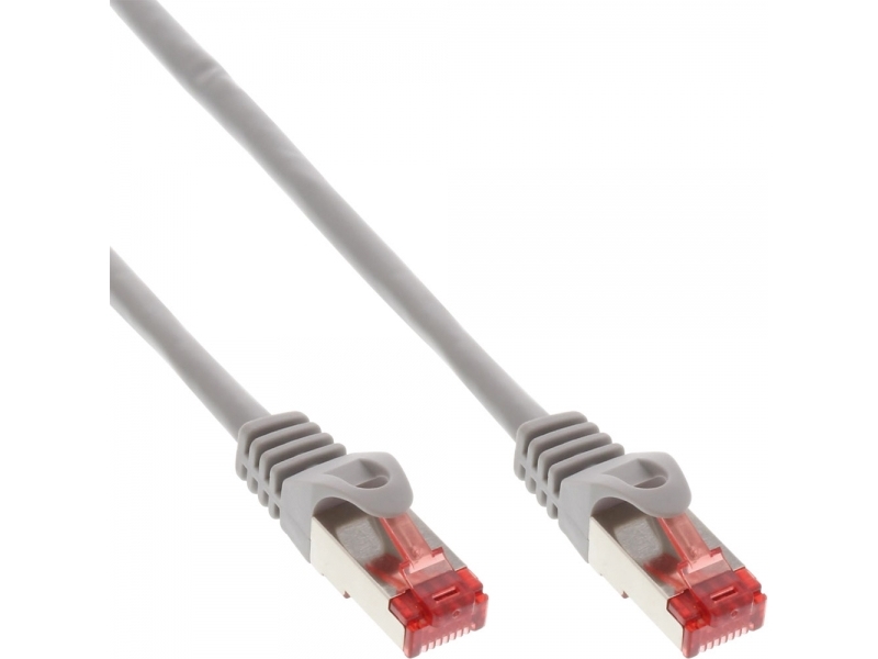 ® Patchkabel, S Ftp (pimf), Cat.6 250mhz, Pvc, Cca, Grå, 2m fra Inline