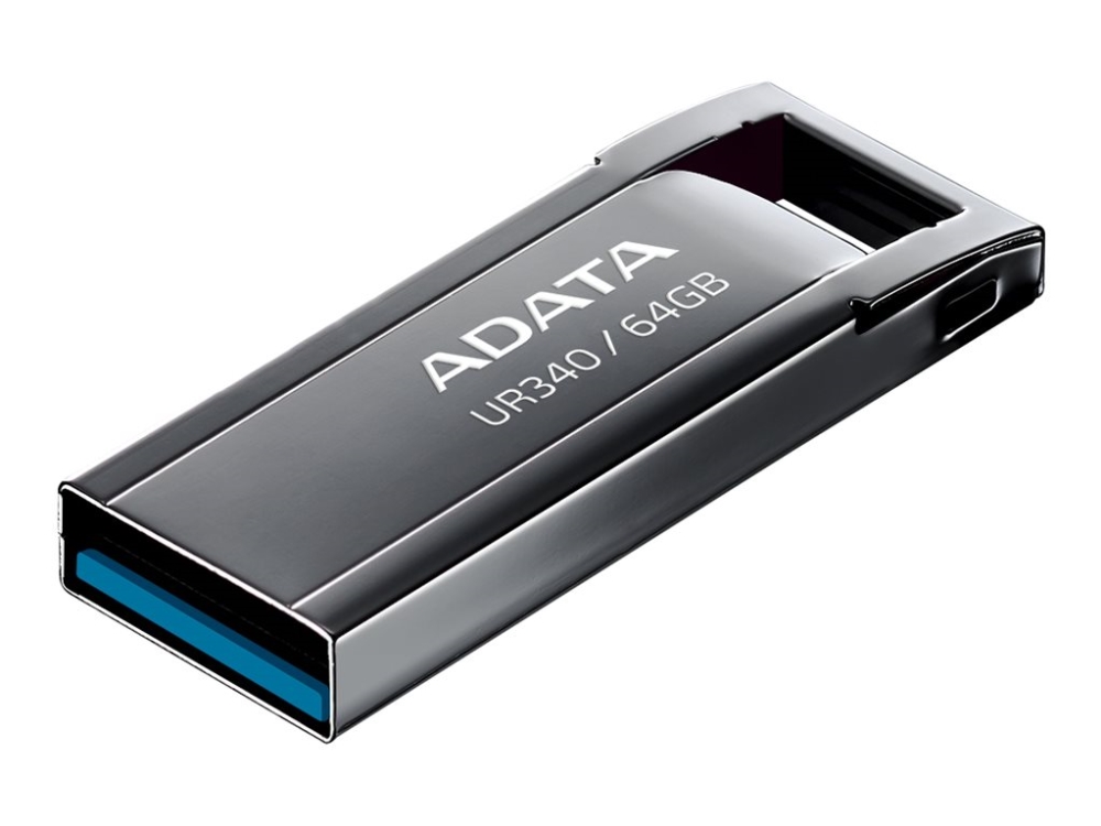 Adata Ur340   Usb Flashdrive   64 Gb   Usb 3.2 Gen 1   Sort fra A-data Technology