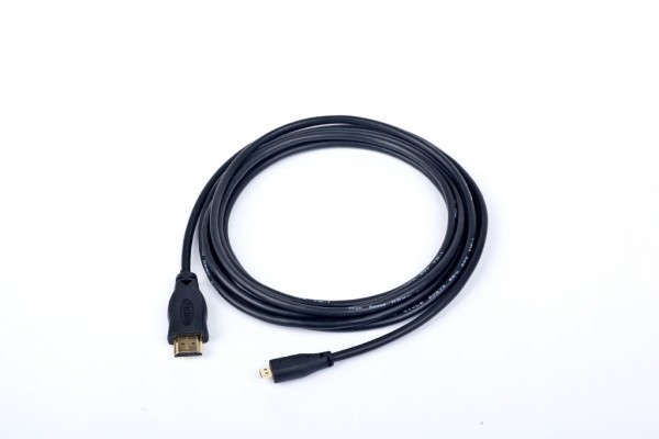 1.8m Hdmi M Micro Hdmi M, 1.8m, Hdmi Type A (standard), Hdmi Type D (micro), Sort fra Gembird