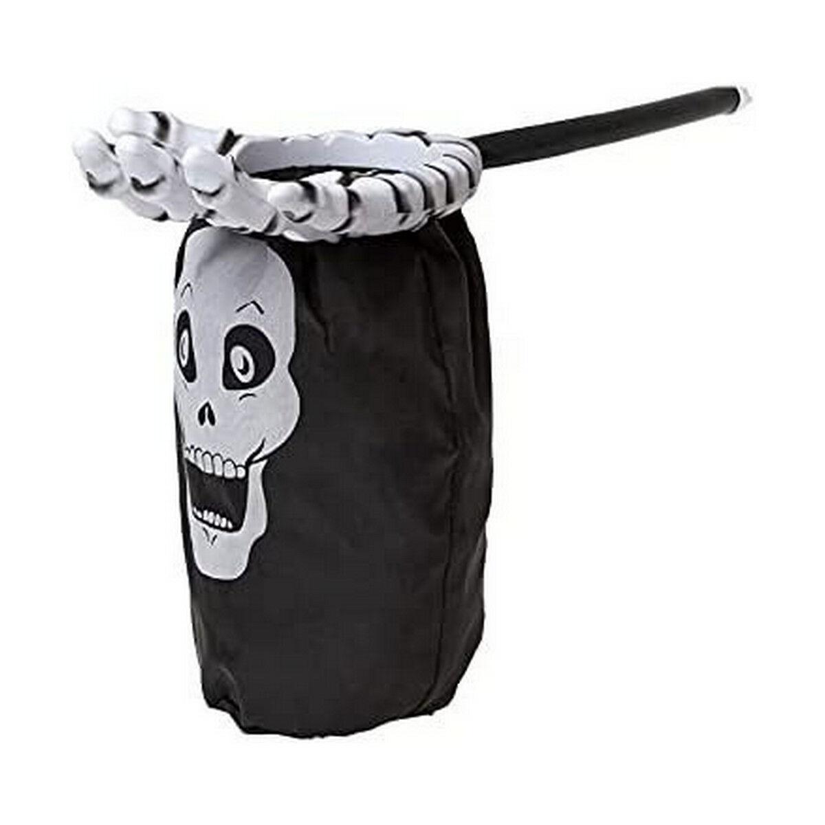 Halloween Dekorationer Trick Or Treat Sort 53 X 30 Cm Kranium fra Boligcenter