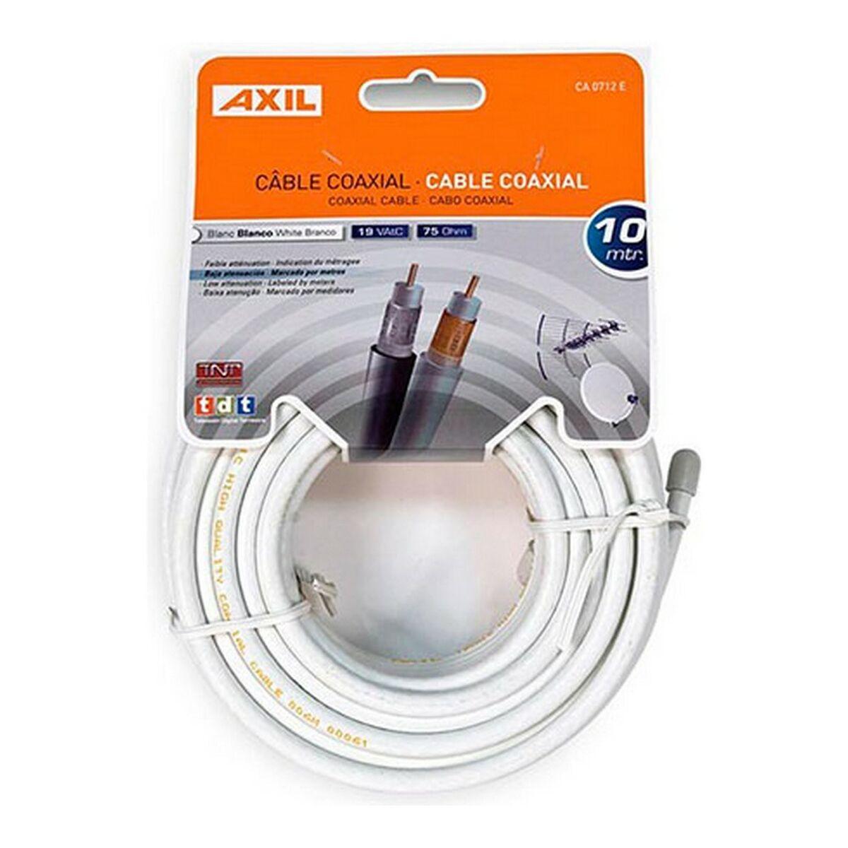 Coaxial Tv Antennekabel   10 M fra Engel