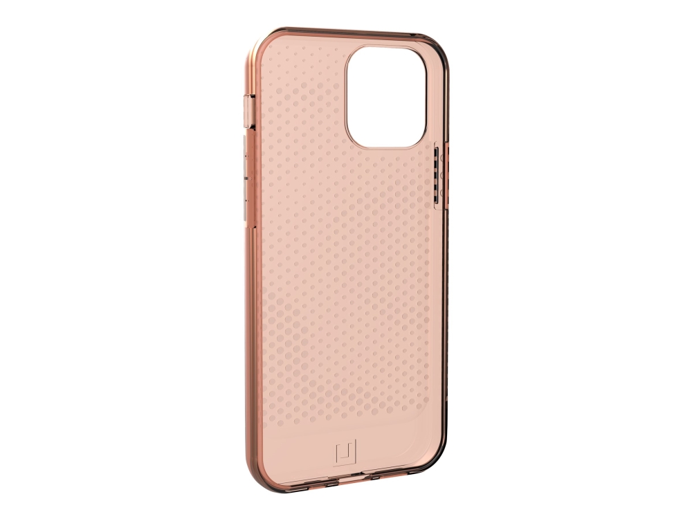 [u] Protective Case For Iphone 12 12 Pro 5g [6.1 Inch]   Lucent Orange   Bagsidecover Til Mobiltelefon   Orange, Gennemsigtig, Krystalklar   6.1"   F fra Urban Armor Gear
