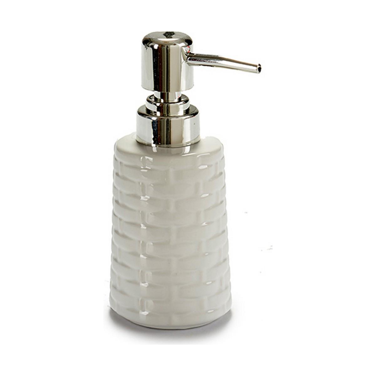 Sæbedispenser Keramik 150 Ml Sølvfarvet Metal Grå fra Boligcenter