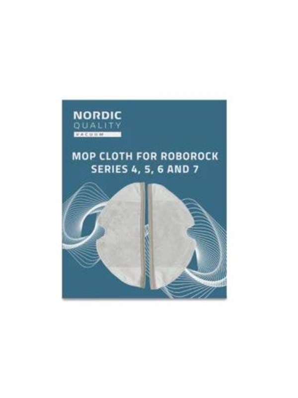 Robotstøvsuger Mop Cloth For Roborock fra Nordic Quality